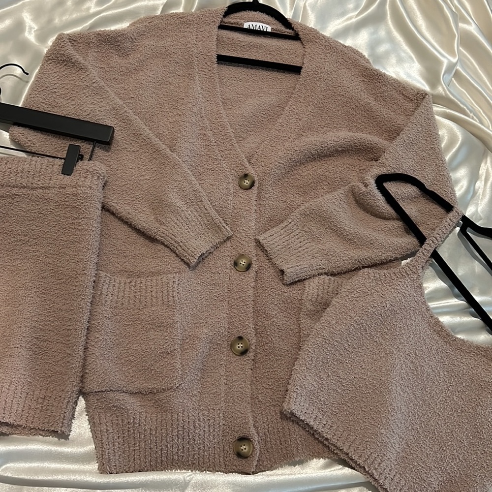 3 piece Teddy Short set! Brand new with tags!